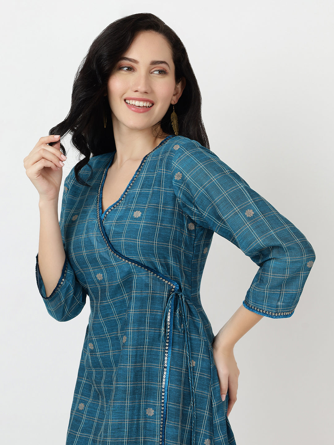 Pure Cotton Dress from Handwoven Jamdani Fabric