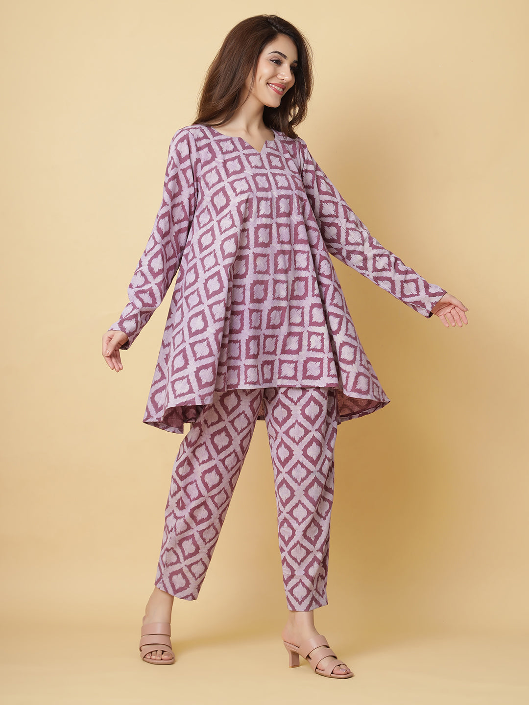 Pure Cotton Co-Ord Set from Hand Block Printed Fabric (Copy)