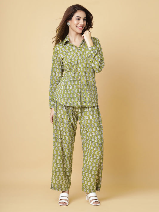 Co-Ord Set from Hand Block Printed pure Cotton Fabric