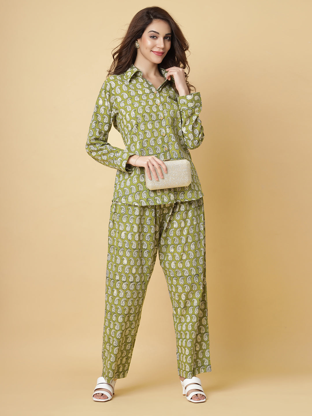 Co-Ord Set from Hand Block Printed pure Cotton Fabric