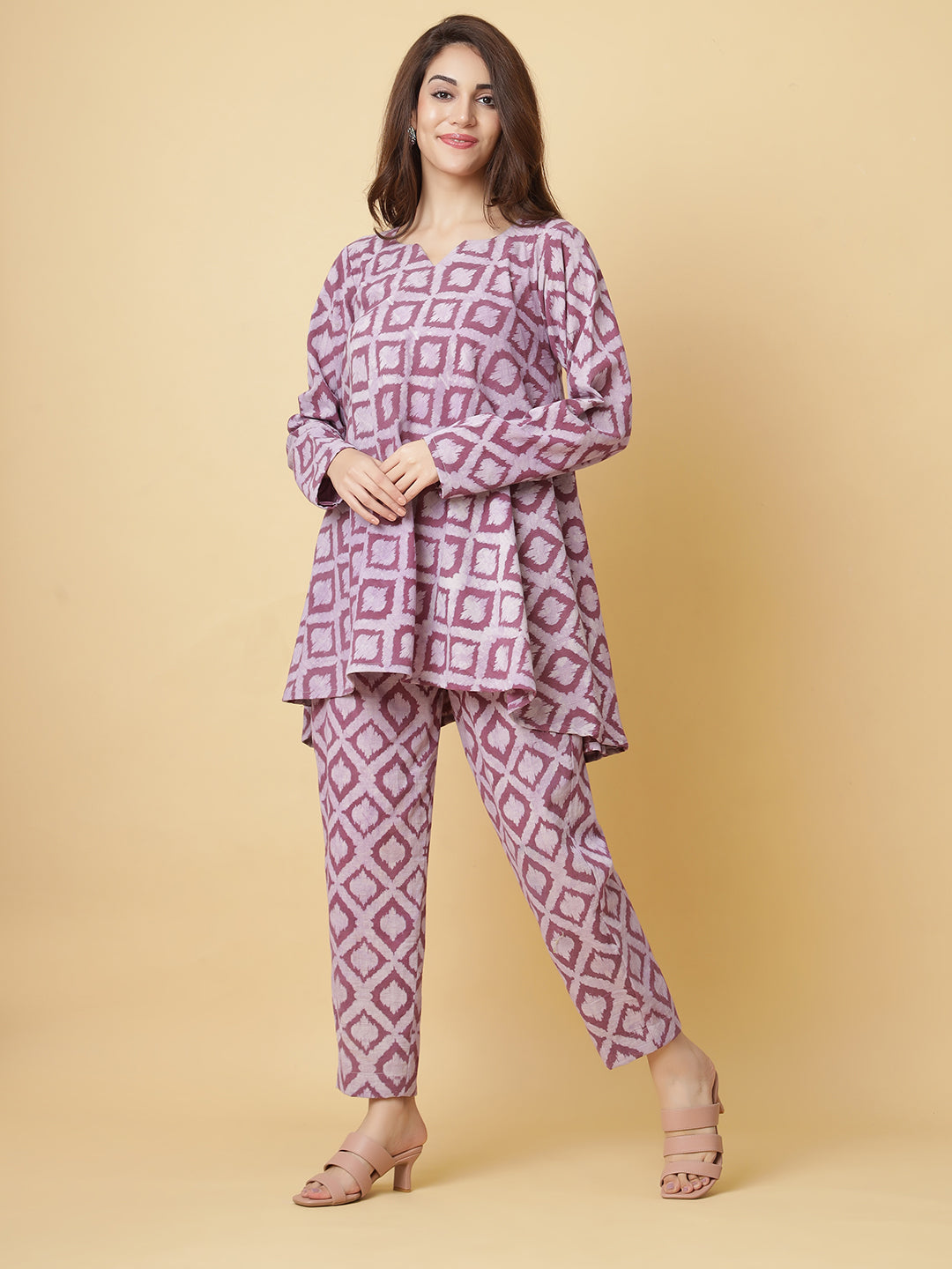 Pure Cotton Co-Ord Set from Hand Block Printed Fabric (Copy)