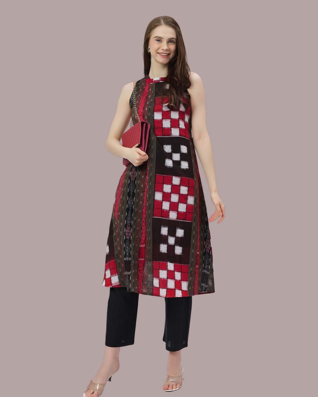 Handloom Sambalpuri Ikat Cotton Kurti
