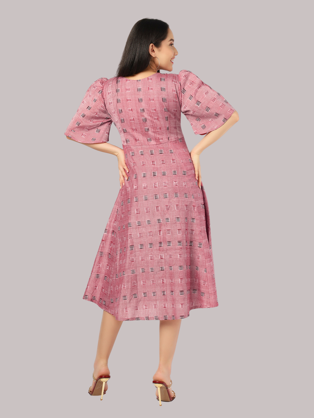 Exquisite Handloom Sambalpuri Ikat cotton dress