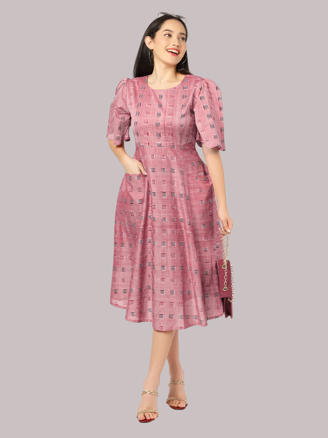 Exquisite Handloom Sambalpuri Ikat cotton dress