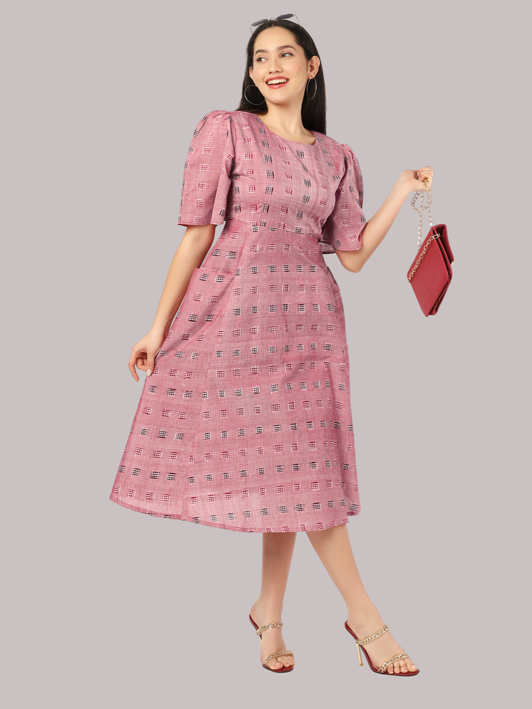 Exquisite Handloom Sambalpuri Ikat cotton dress