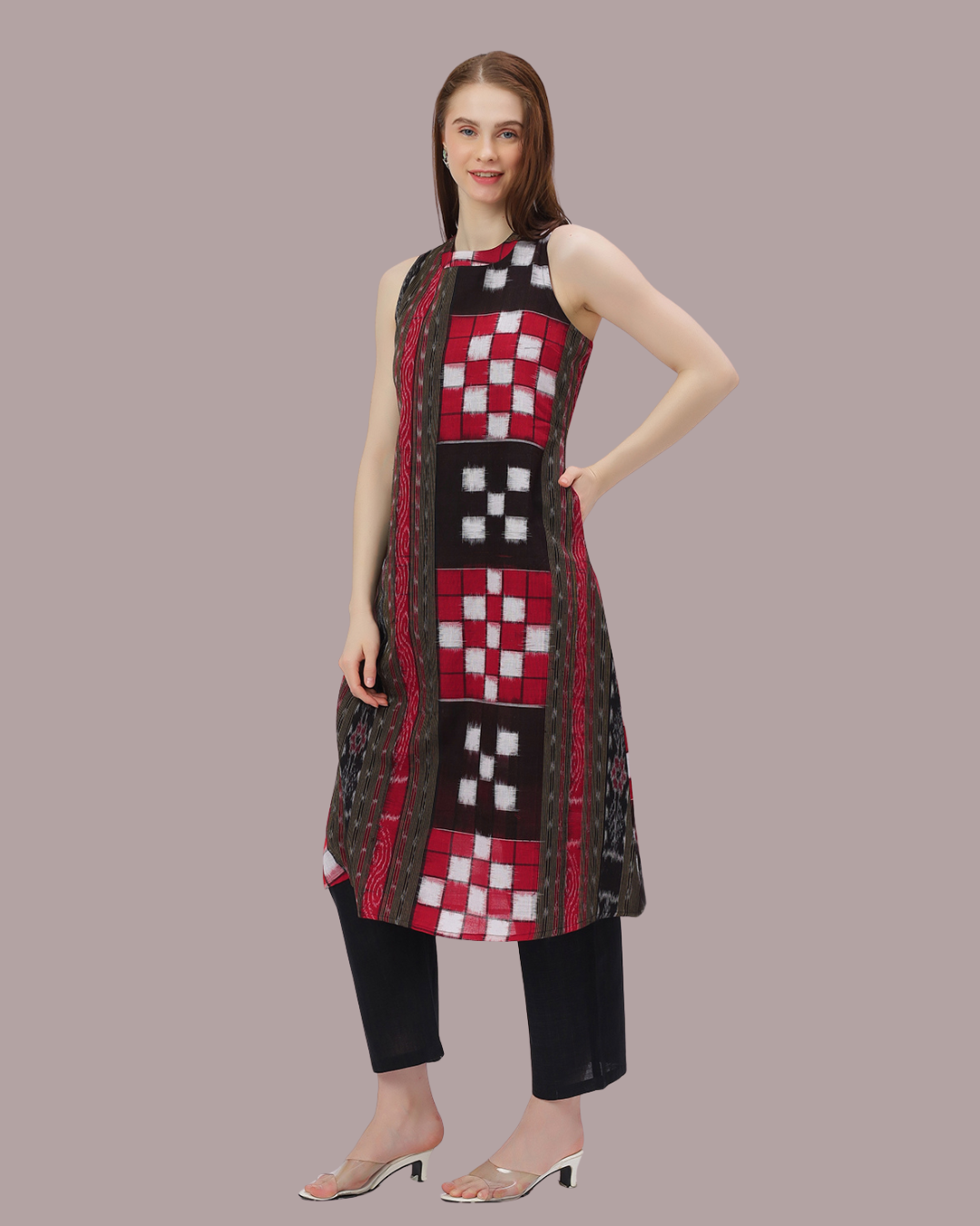 Handloom Sambalpuri Ikat Cotton Kurti