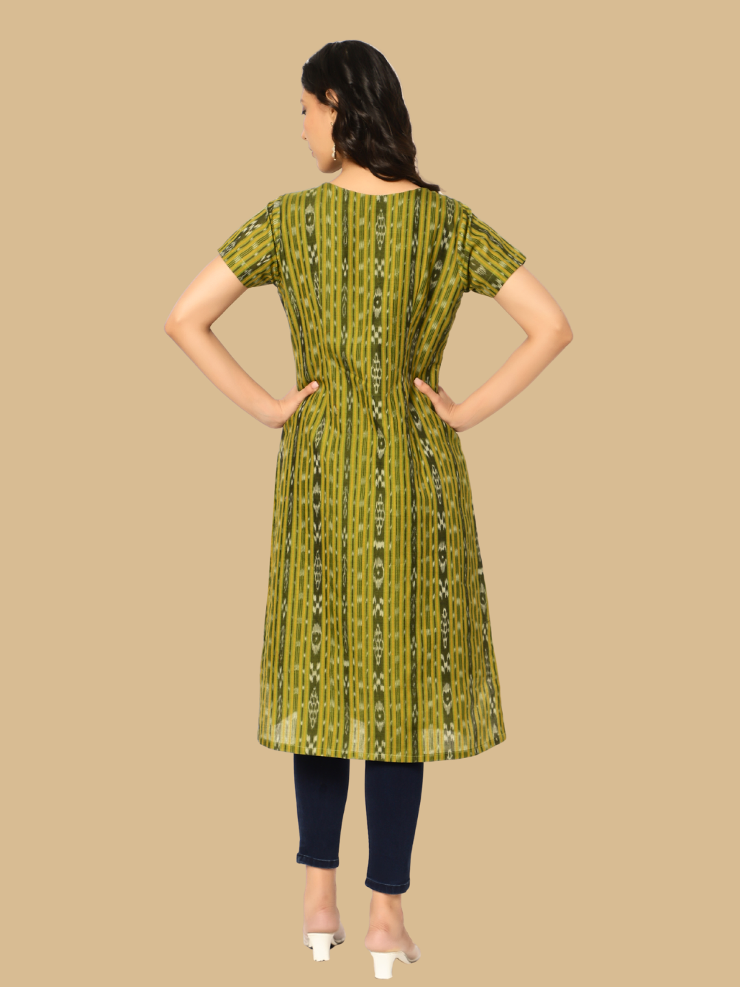 Handloom Sambalpuri Ikat Cotton Kurti