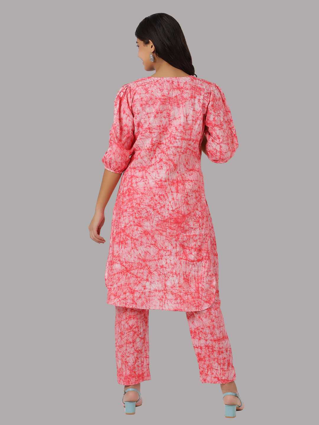 Pure Cotton Co-Ord Set from Hand Crafted Wax Batik Printed Fabric