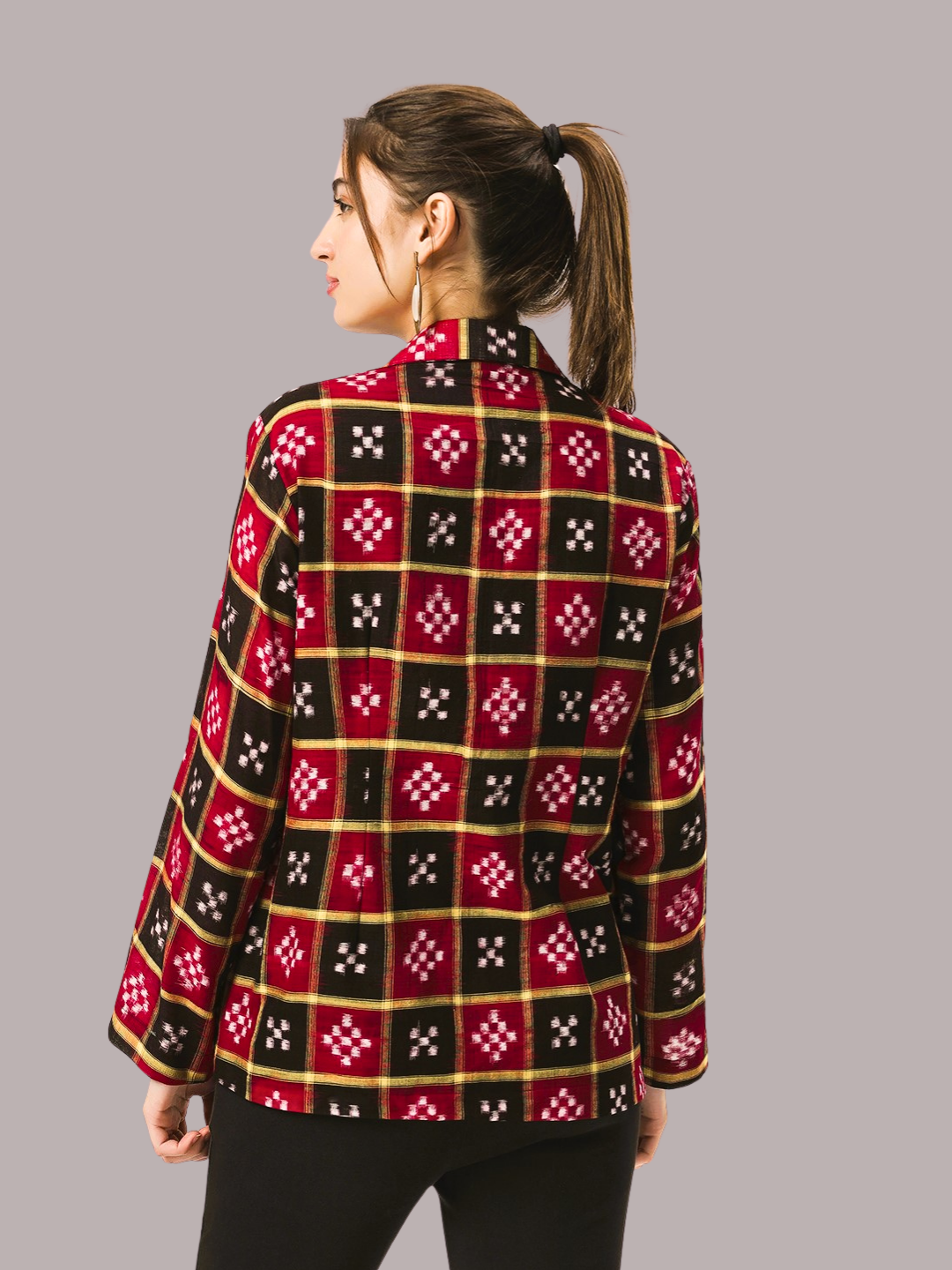 Handloom Sambalpuri Ikat Cotton Jacket