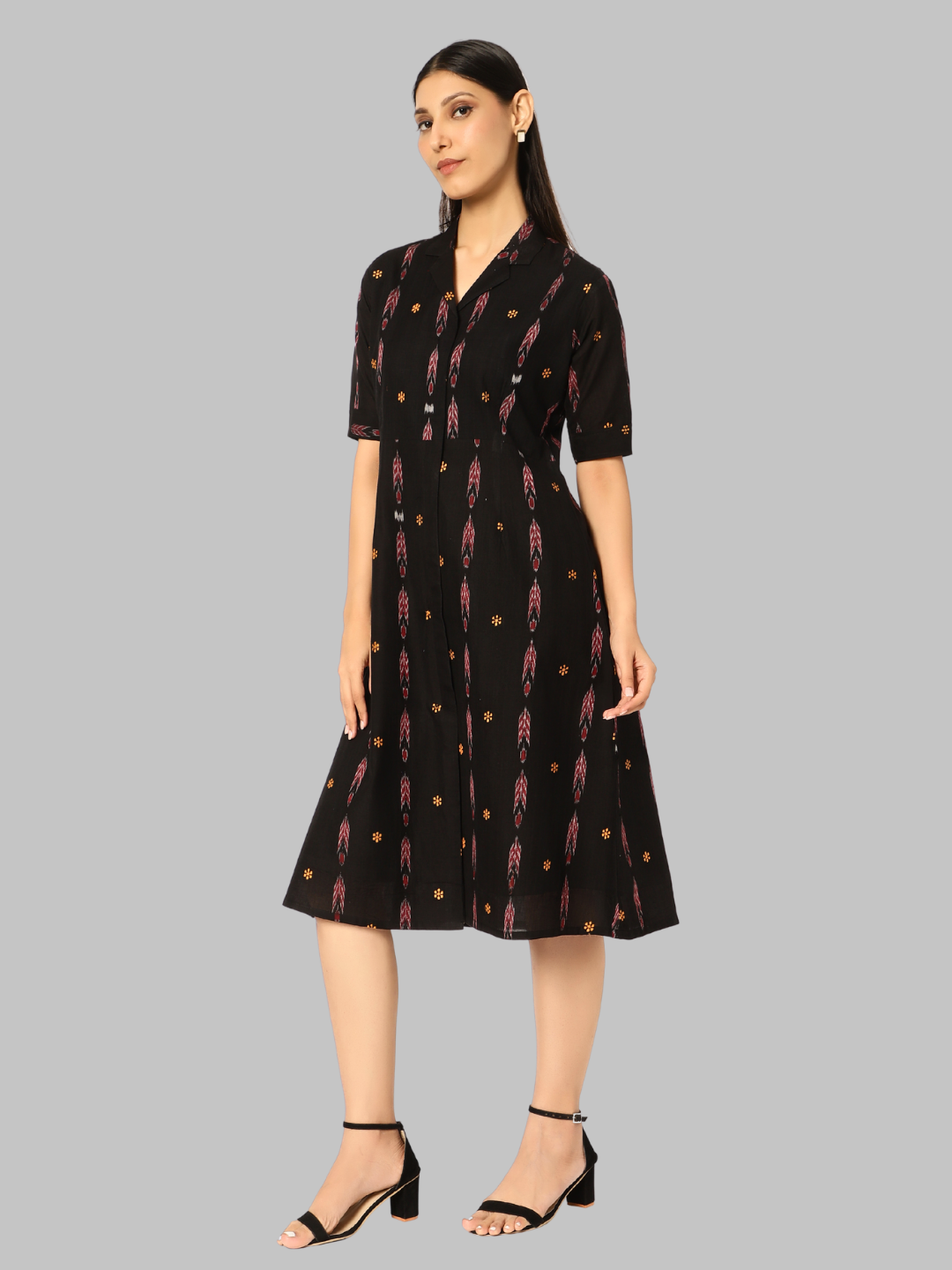 Cotton Dress in Handloom Sambalpuri Ikat Fabric