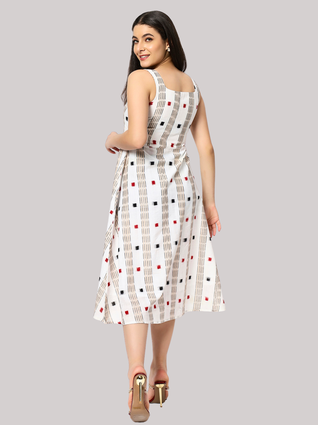 Exquisite Handloom Sambalpuri Ikat cotton dress