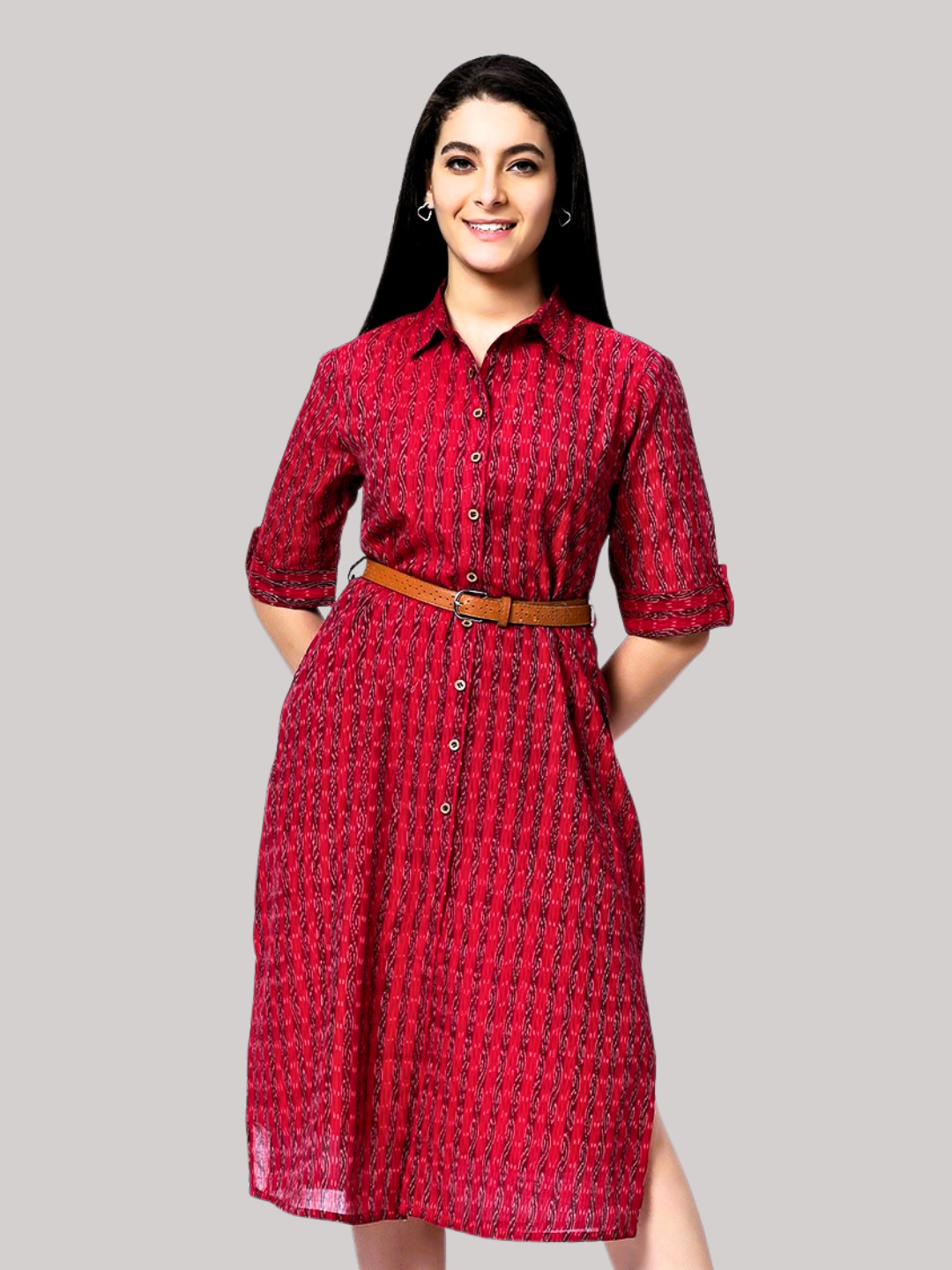 Exquisite Handloom Sambalpuri Ikat cotton dress