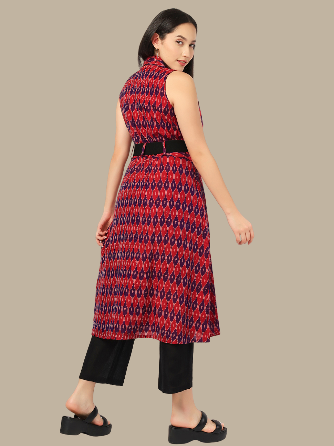 Handloom Sambalpuri Ikat Cotton Kurti