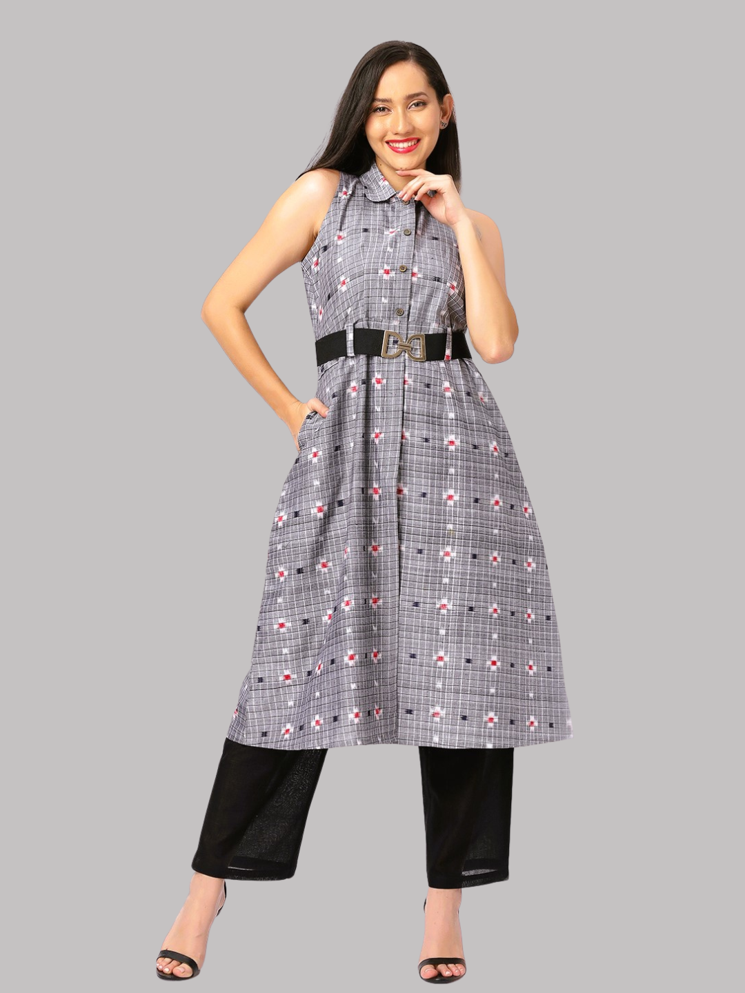 Handloom Sambalpuri Ikat Cotton Kurti