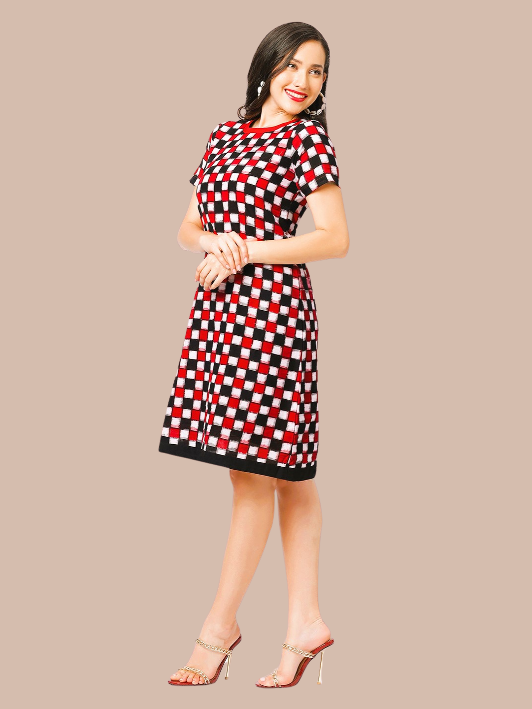 Exquisite Handloom Sambalpuri Ikat cotton dress