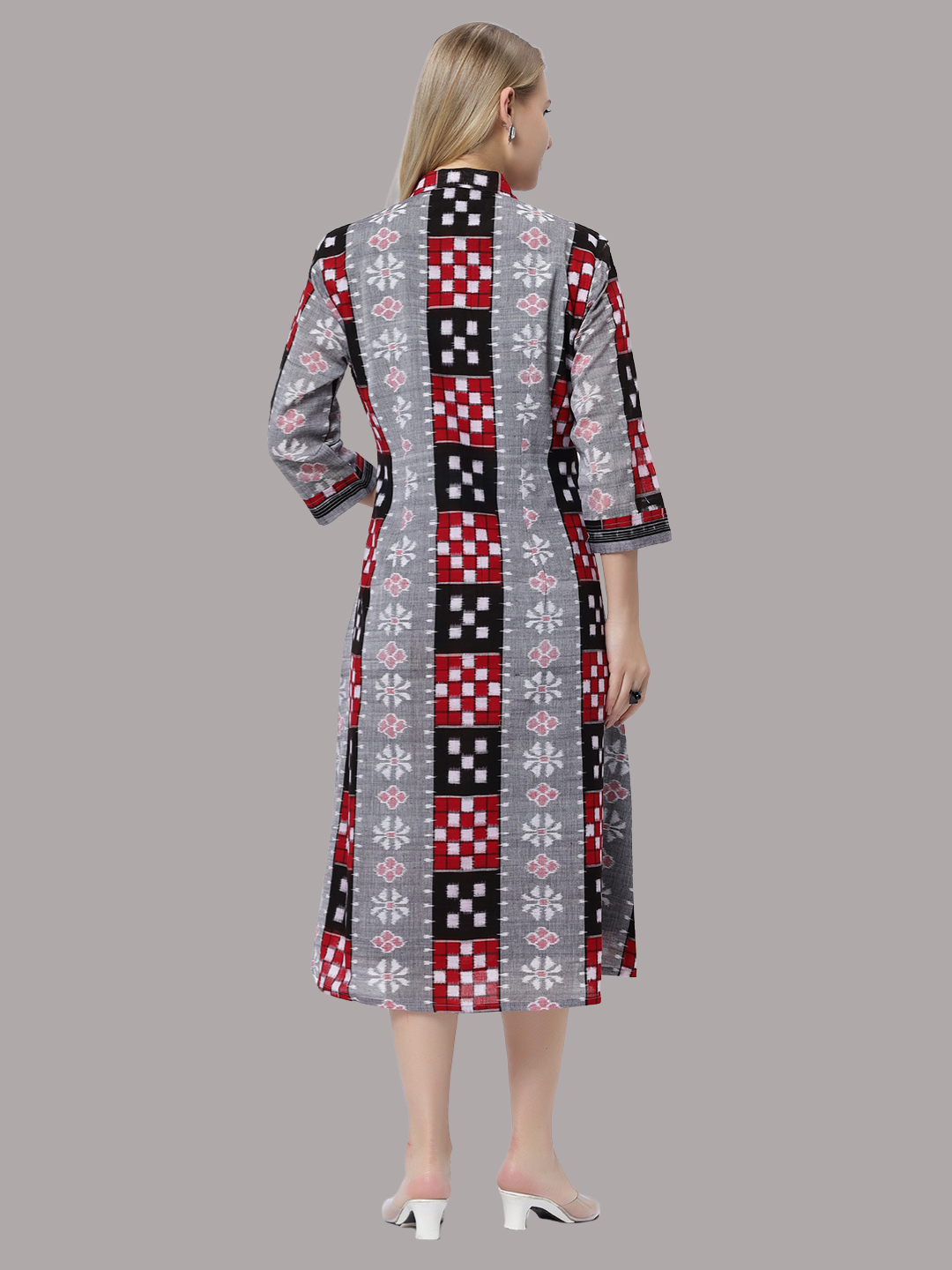 Exquisite Handloom Sambalpuri Ikat cotton dress