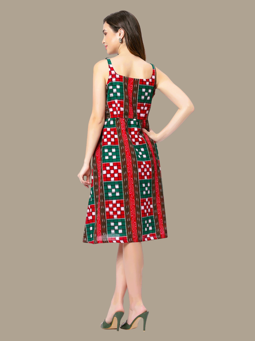 Exquisite Handloom Sambalpuri Ikat cotton dress