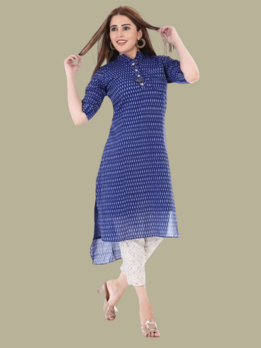 Handloom Sambalpuri Ikat Cotton Kurti