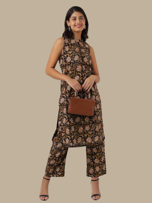 Pure Cotton Co-Ord Set from Hand Block Printed Fabric