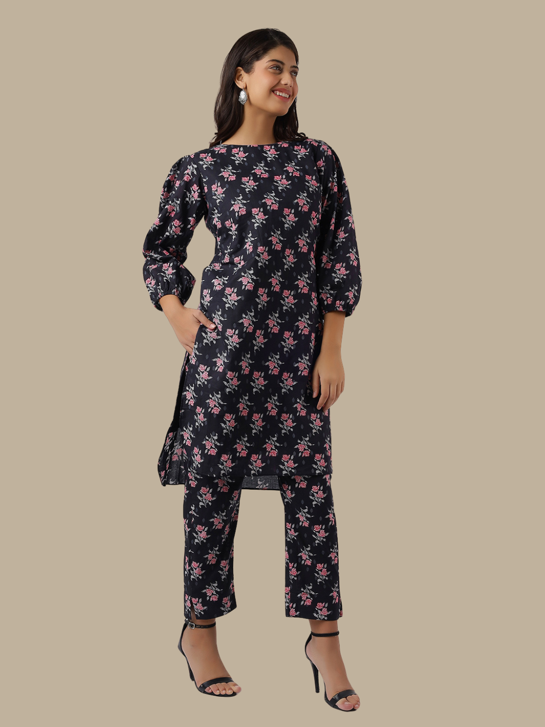 Pure Cotton Co-Ord Set from Hand Block Printed Fabric