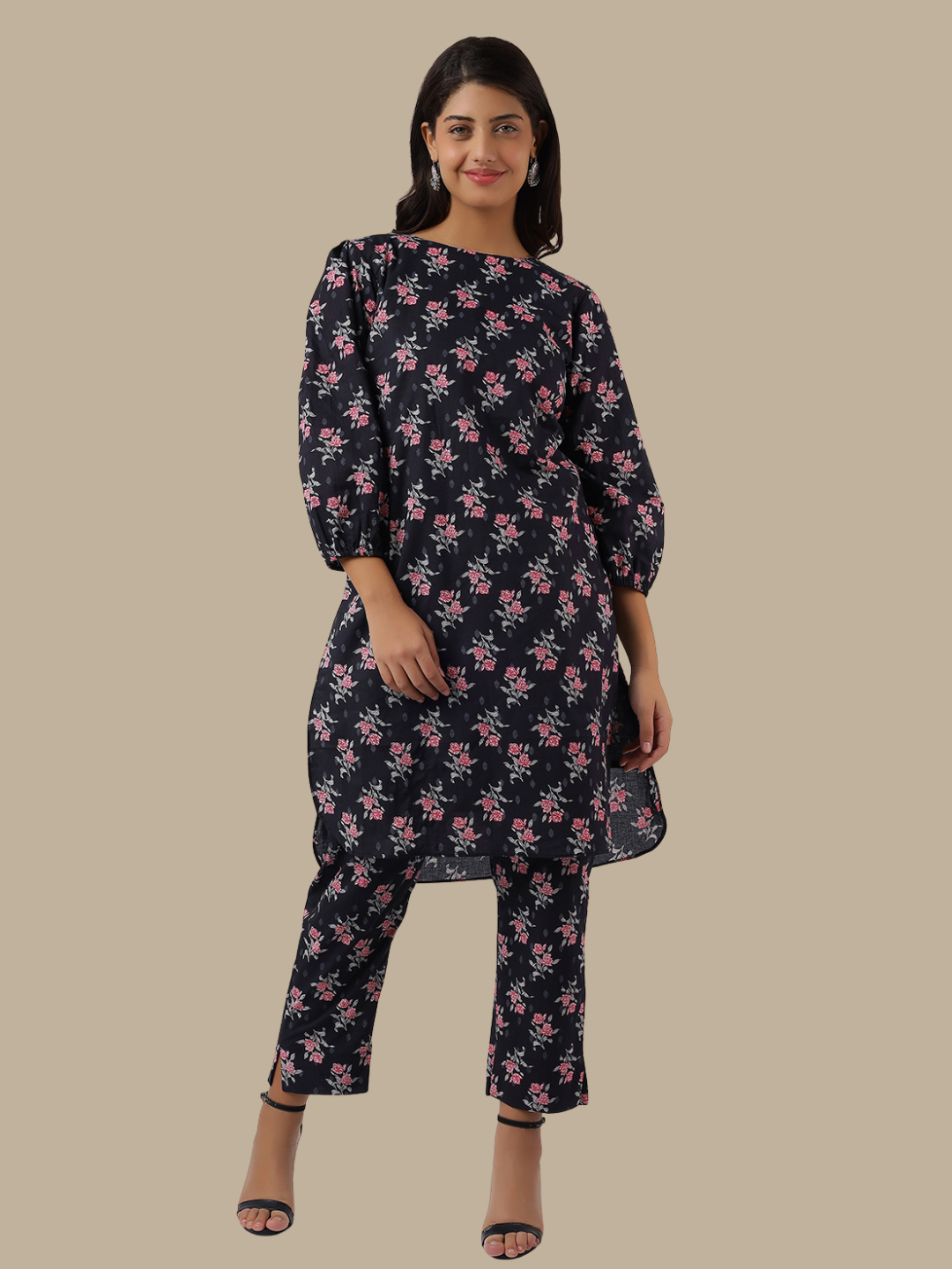 Pure Cotton Co-Ord Set from Hand Block Printed Fabric