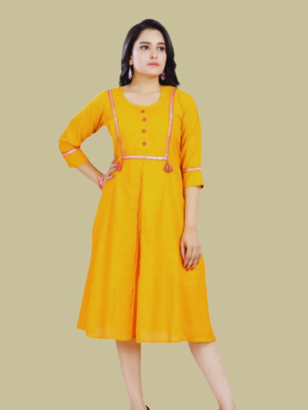 Cotton Dress in Handloom Sambalpuri Cotton Fabric