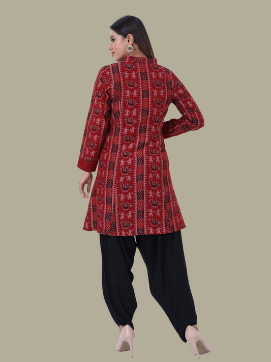 Handloom Sambalpuri Ikat Cotton Kurti 34