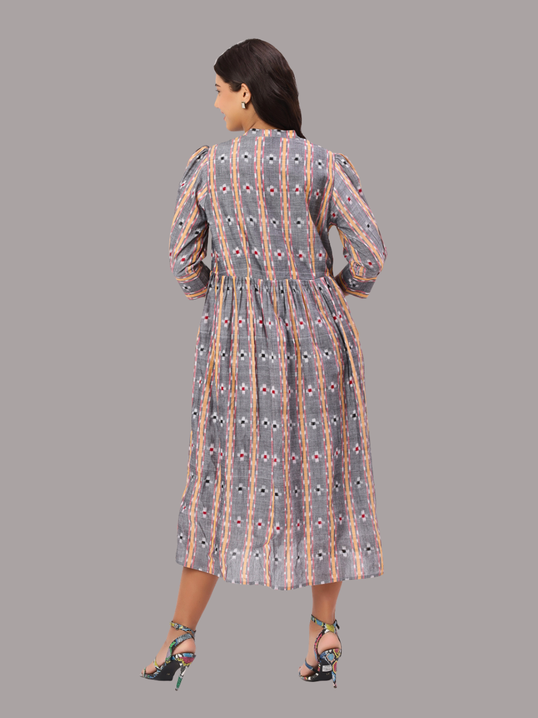 Exquisite Handloom Sambalpuri Ikat cotton dress