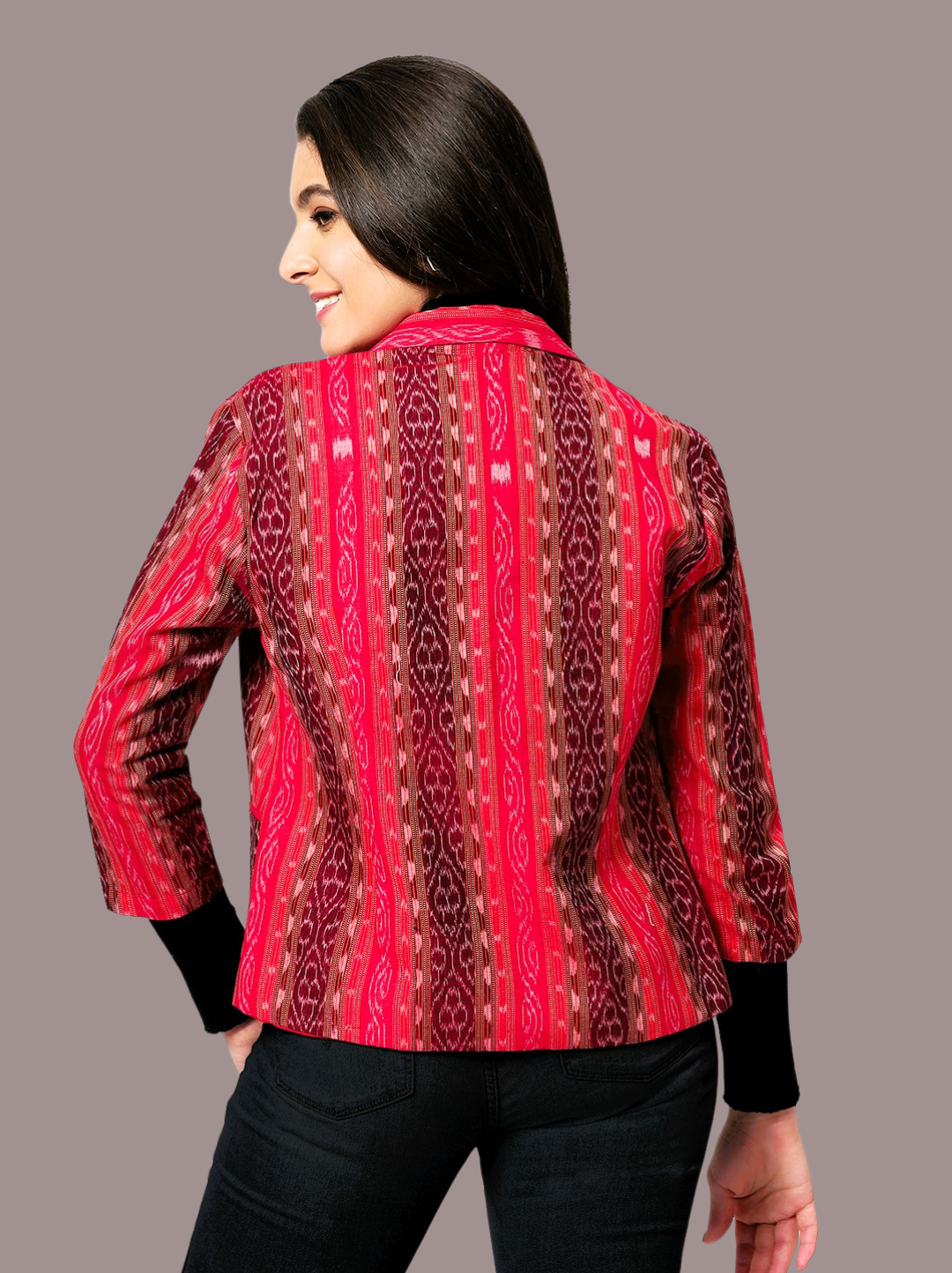 Handloom Sambalpuri Ikat Cotton Jacket
