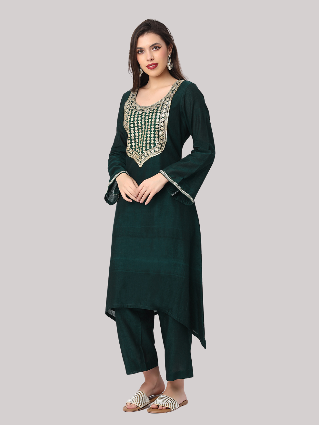 Handloom Sambalpuri Ikat Cotton Kurti and Pant Set (Copy)