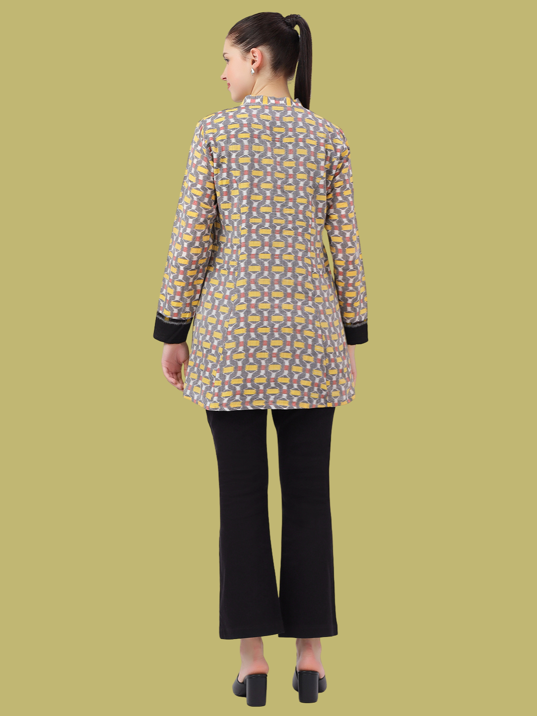 Handloom Sambalpuri Ikat Cotton Short Top