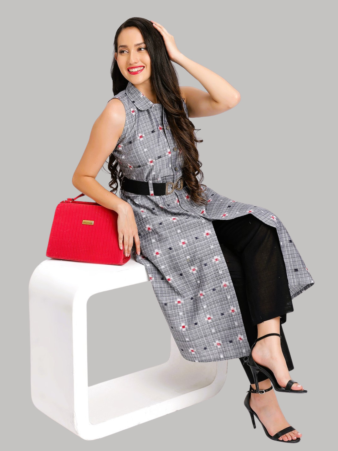 Handloom Sambalpuri Ikat Cotton Kurti