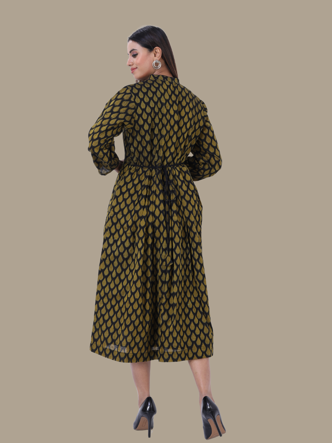 Cotton Dress in Handloom Sambalpuri Ikat Fabric