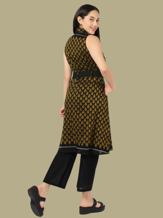 Handloom Sambalpuri Ikat Cotton Kurti