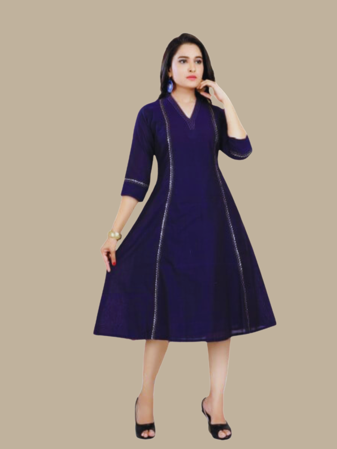 Cotton Dress in Handloom Sambalpuri Cotton Fabric