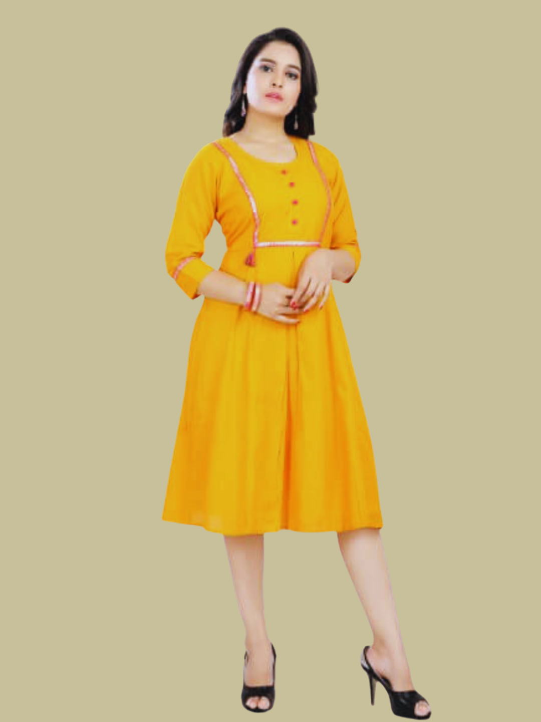 Cotton Dress in Handloom Sambalpuri Cotton Fabric
