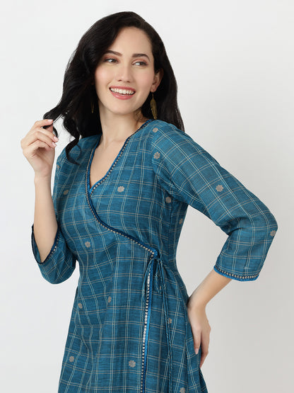 Pure Cotton Dress from Handwoven Jamdani Fabric