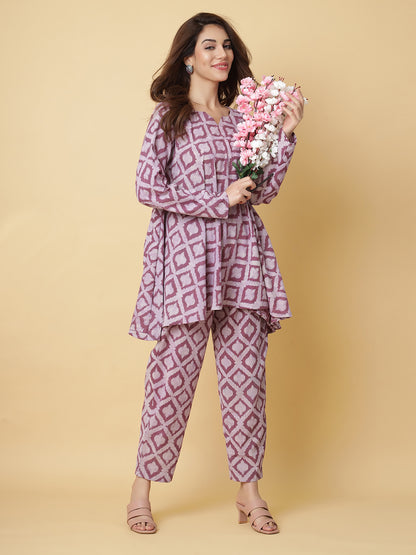 Pure Cotton Co-Ord Set from Hand Block Printed Fabric (Copy)