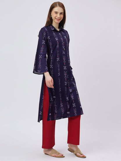 Handloom Sambalpuri Ikat Cotton Kurti