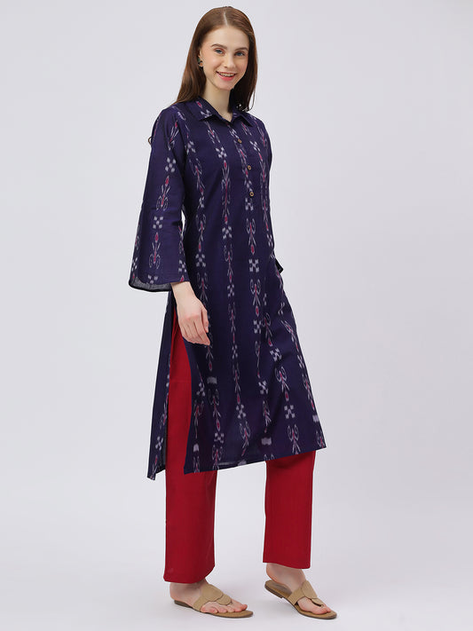 Handloom Sambalpuri Ikat Cotton Kurti