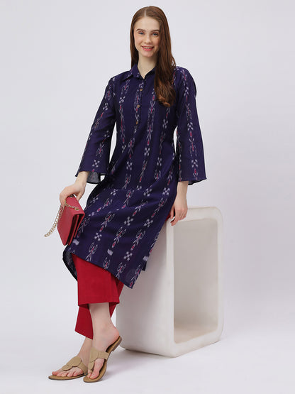 Handloom Sambalpuri Ikat Cotton Kurti