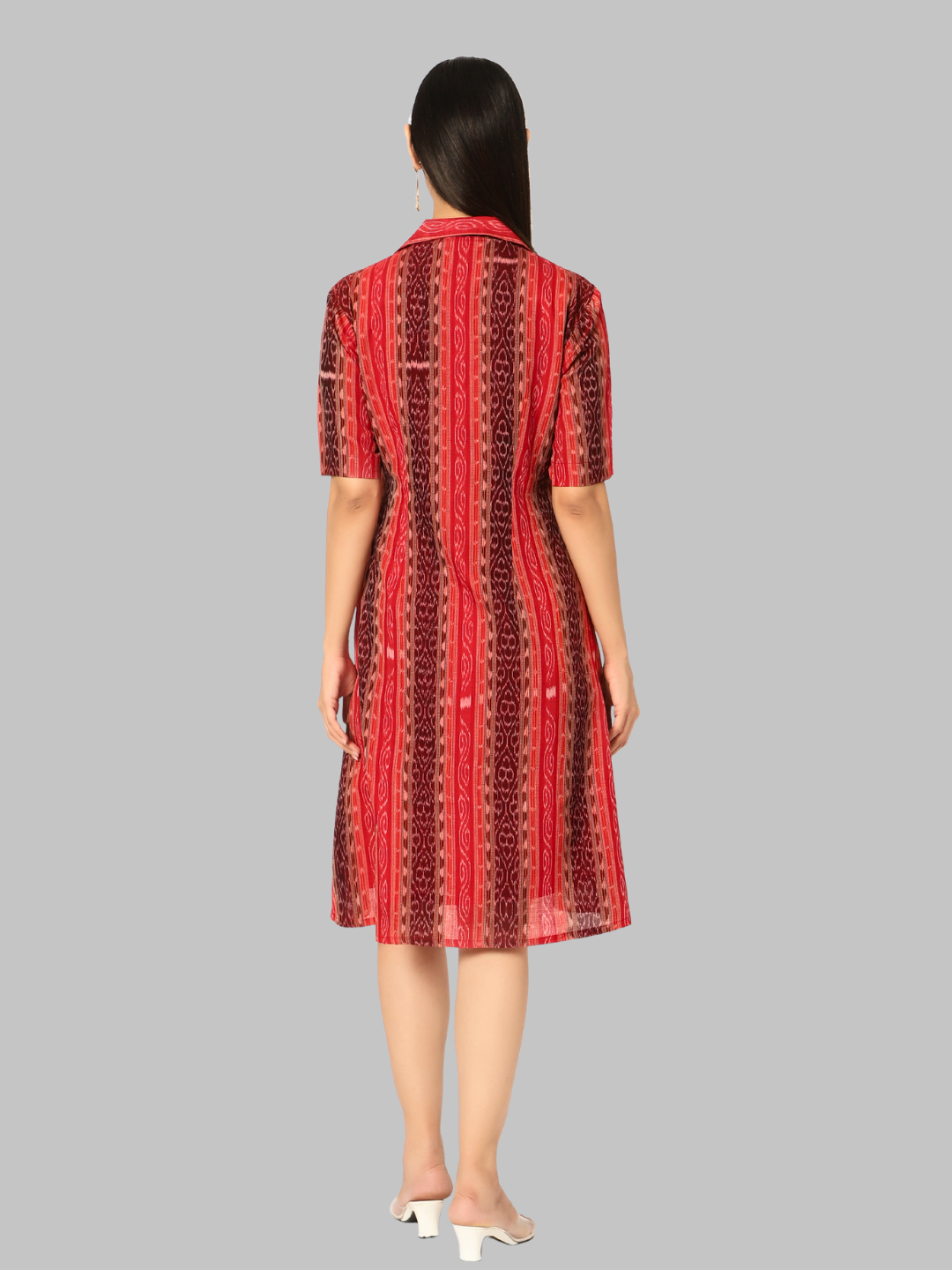 Cotton Dress in Handloom Sambalpuri Ikat Fabric