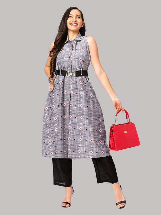 Handloom Sambalpuri Ikat Cotton Kurti