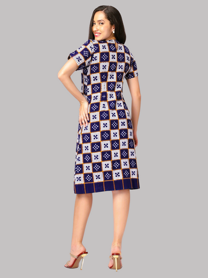 Exquisite Handloom Sambalpuri Ikat cotton dress