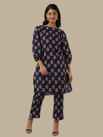 Pure Cotton Co-Ord Set from Hand Block Printed Fabric