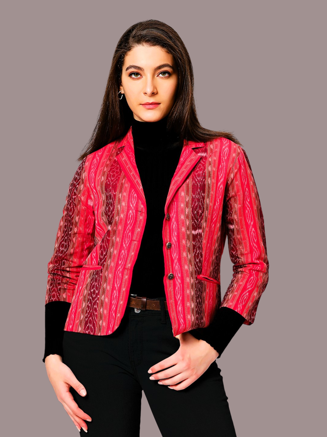 Handloom Sambalpuri Ikat Cotton Jacket
