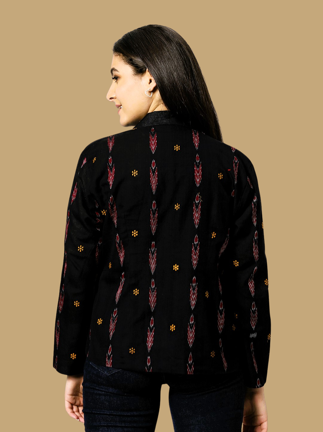 Handloom Sambalpuri Ikat Cotton Jacket