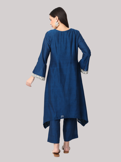 Handloom Sambalpuri Ikat Cotton Kurti and Pant Set