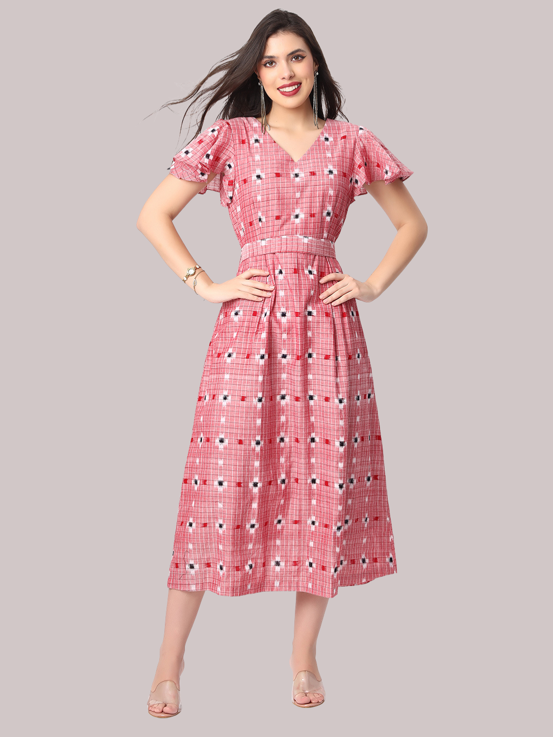 Handloom Dress from Sambalpuri Premium Double Ikat Cotton Fabric