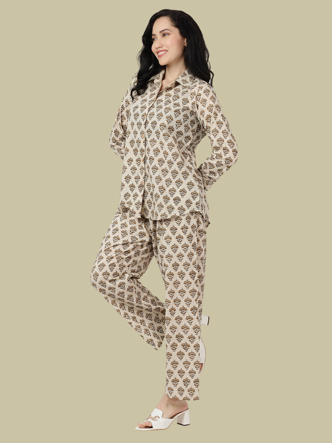 Co-Ord Set from Hand Block Printed pure Cotton Fabric